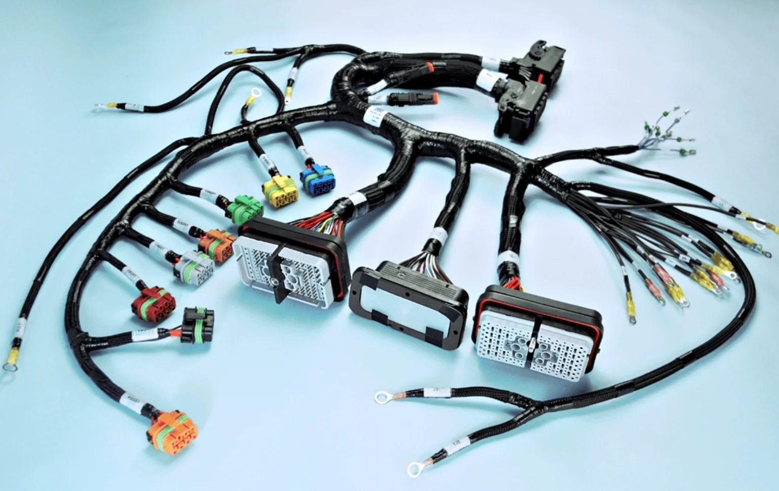 Wiring harnesses for equipment